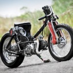 custom honda c70 minority motorcycles