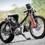 custom honda c70 minority motorcycles