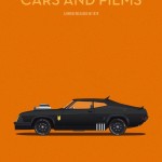 Car Poster Ford Falcon Gt Mad Max