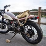 custom yamaha sr250 motorcycle rockbox northwest cafe riders