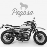 custom triumph bonneville motorcycle pegaso