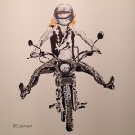 emilio cabanas motorcycle art