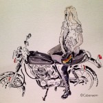 emilio cabanas motorcycle art