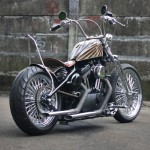 custom harley davidson sportster studio motor