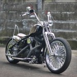 custom harley davidson sportster studio motor