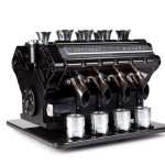 espresso veloce serie nero carbonio v8