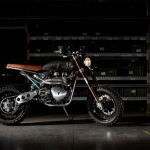 custom triumph scrambler